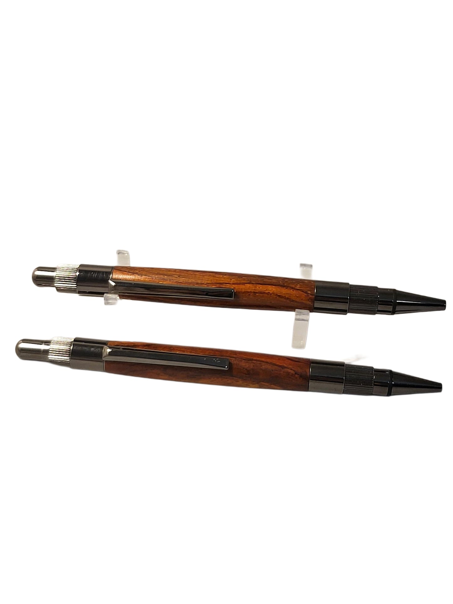Pen and Pencil Set - Stratus Cocobolo Gun Metal