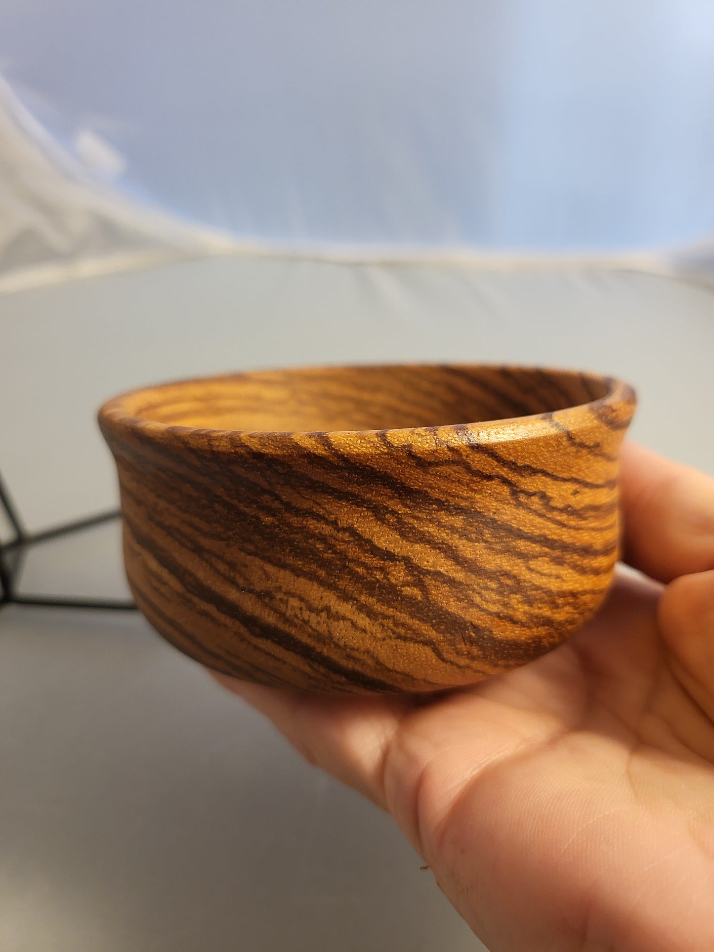 Bowl - Zebrawood Spirit Offering Bowl