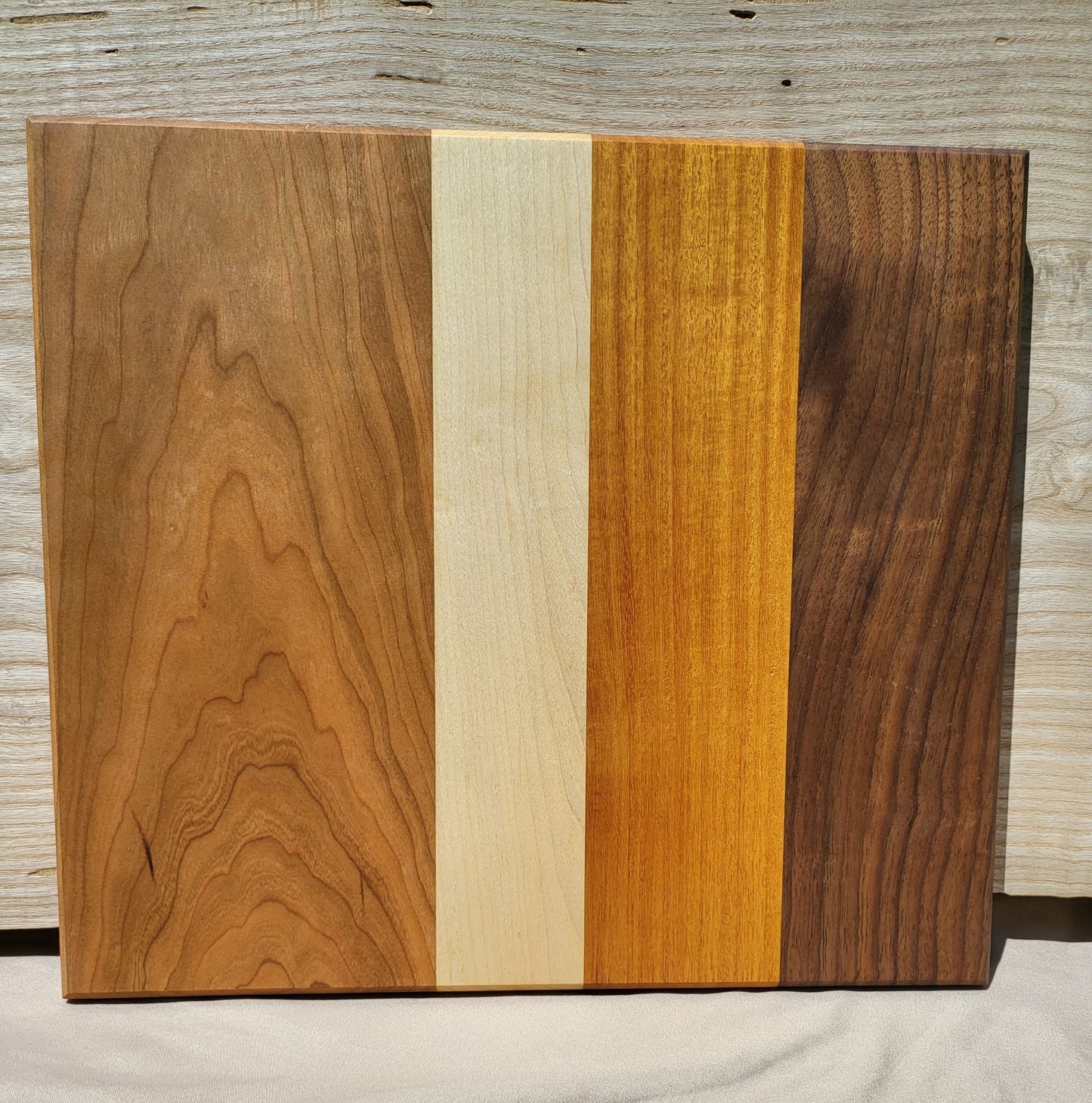 Cutting or Serving Board: Osage Orange, Maple, Cherry, Walnut