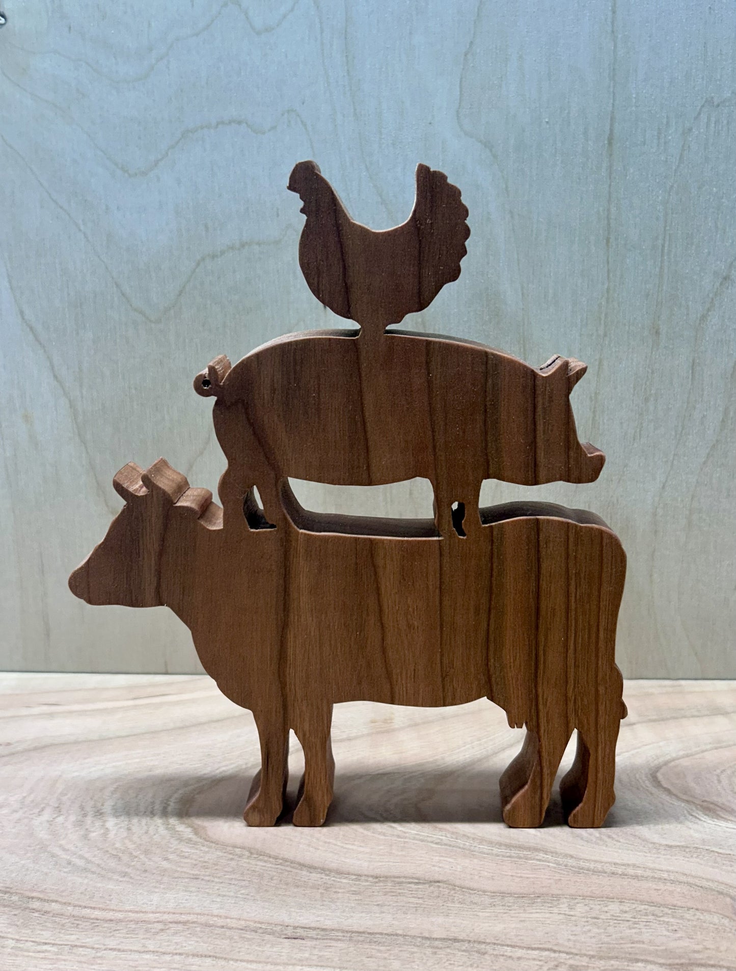 Wild at Heart-Hen, Pig, Cow