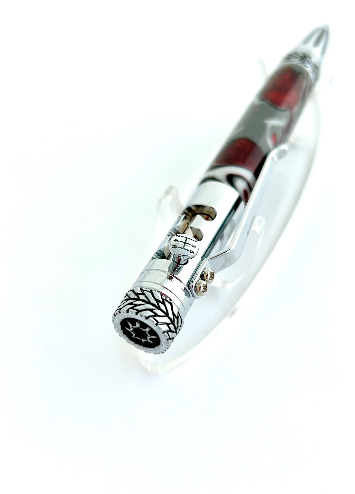 Pen - Gear Shift Speedy Red