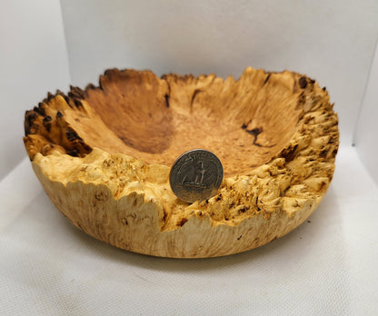 Bowl - Maple Burl Cap