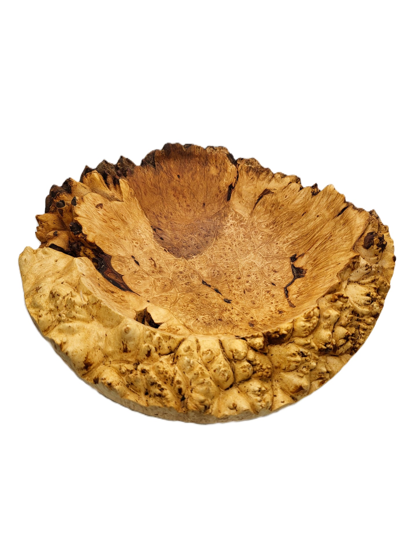 Bowl - Maple Burl Cap