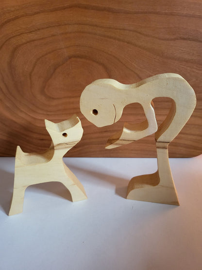 Faithful Companions Wood Figures-Ambrosia Maple (MD2)