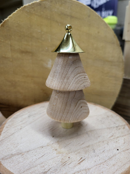 Ornament - Curly Maple Christmas Tree