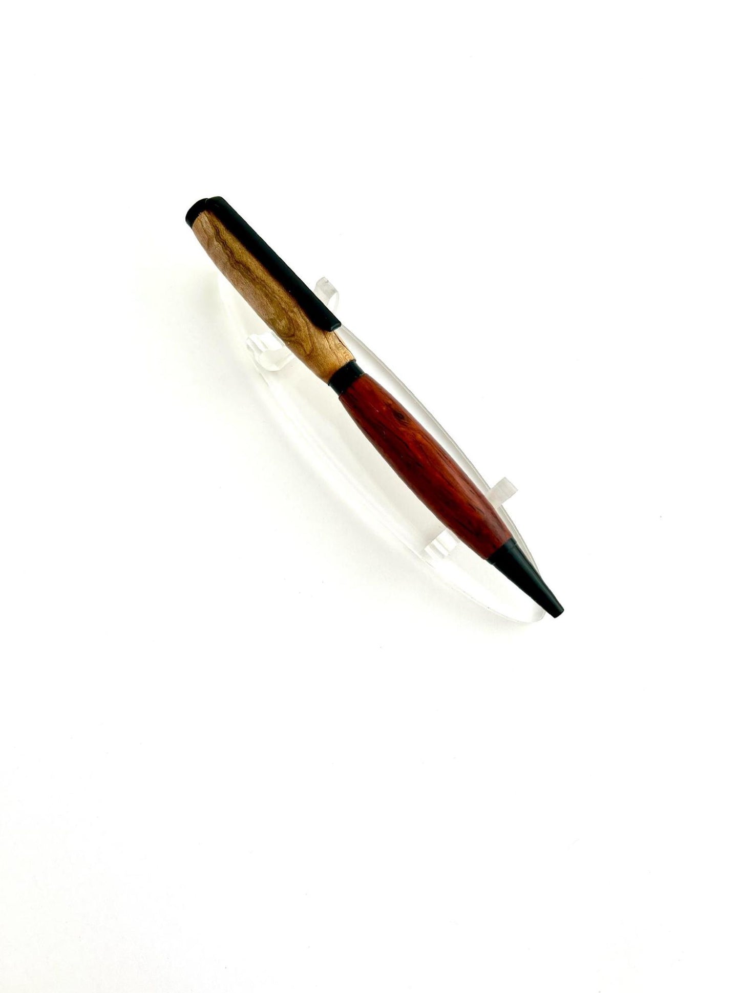 Pen - Slim Spalted Maple Burl and Cocobolo