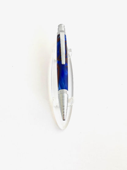 Pen - Pinnacle Blue Red Swirl