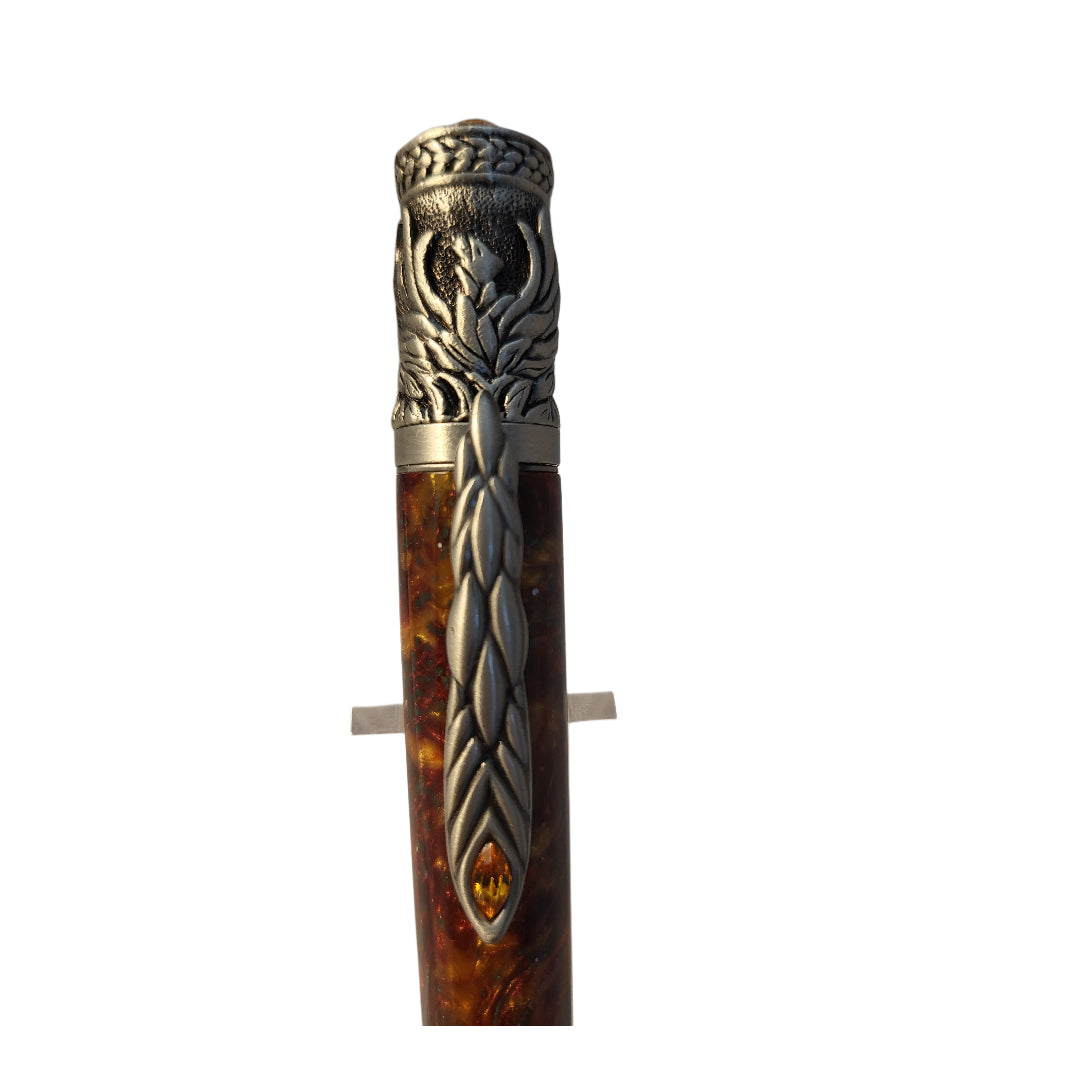 Phoenix Rising Antique Pewter