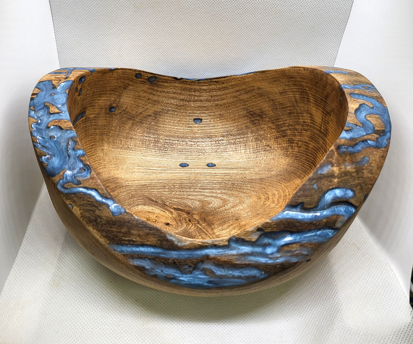 Bowl - Ash with Resin