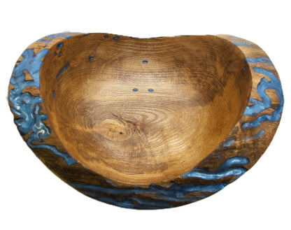 Bowl - Ash with Resin