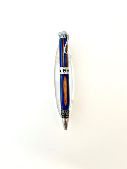 Special Order Pen - Cat With Your Choice of Wood or Acrylic