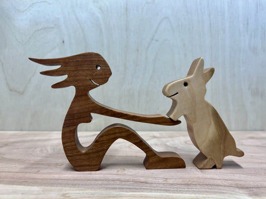 Faithful Companions - Bunny and Friend