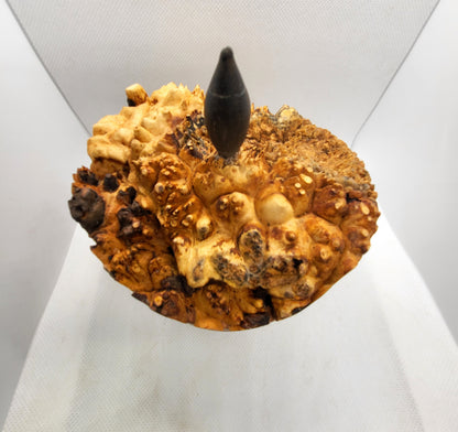 Lidded Bowl - Maple Burl bowl and Maple Burl cap lid