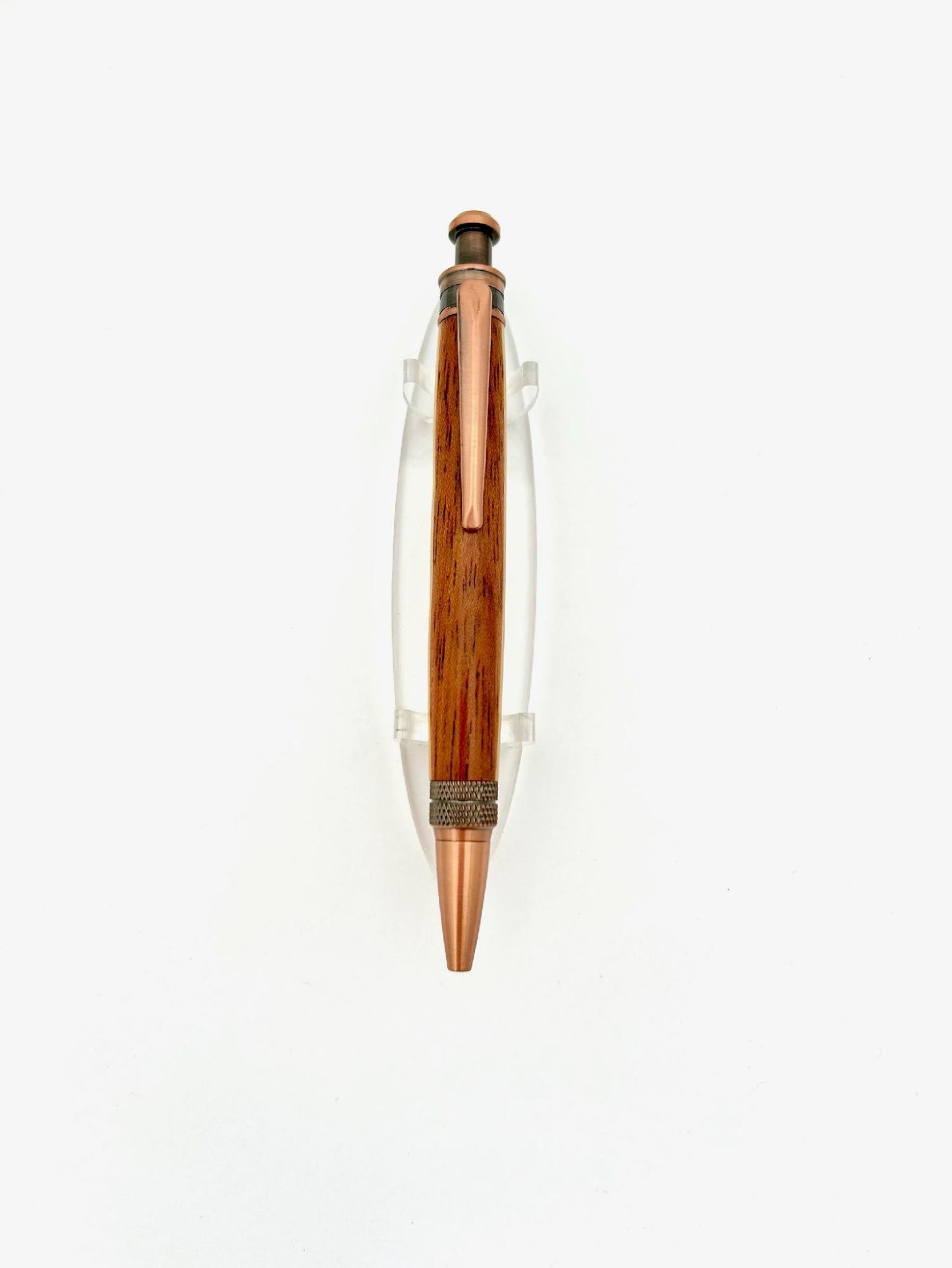 Pen - Super Click Bubinga, Osage Orange, Black Palm