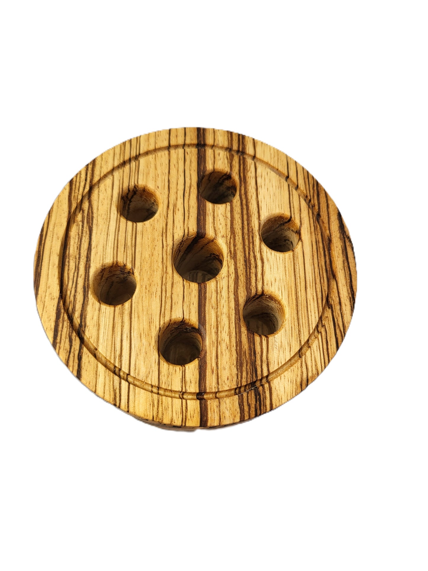 Pen Holder - Zebra Wood