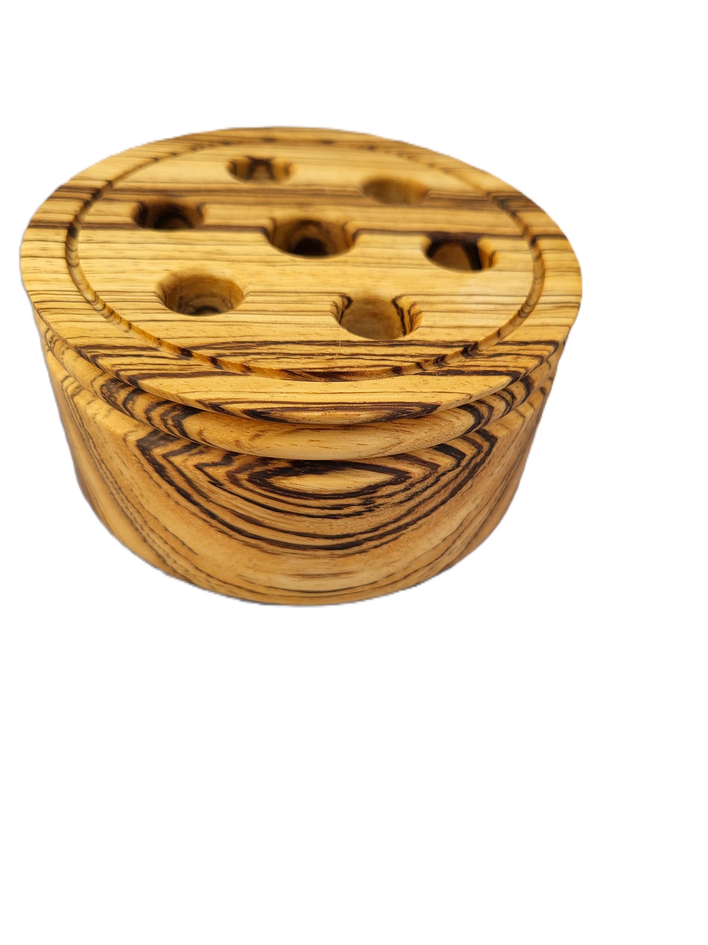 Pen Holder - Zebra Wood