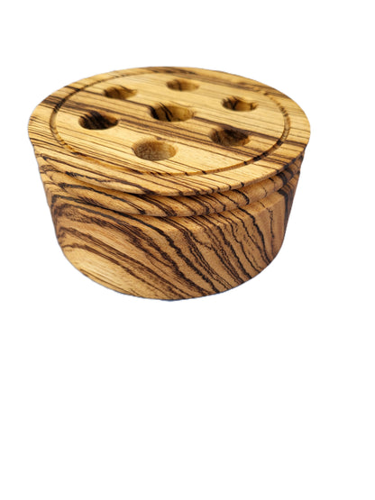 Pen Holder - Zebra Wood